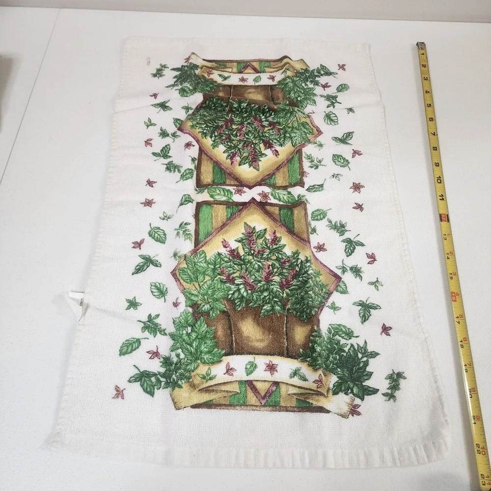 Dishtowel Lot Of 7  Kitchen Decrotive Towels Butterfly Sunflower Fall Birdhouse